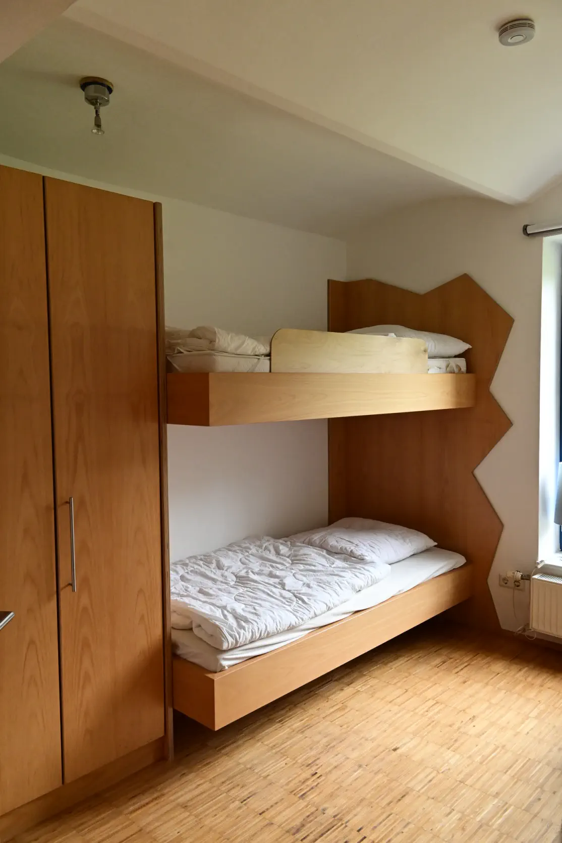 zweites Schlafzimmer der großen Ferienwohnung